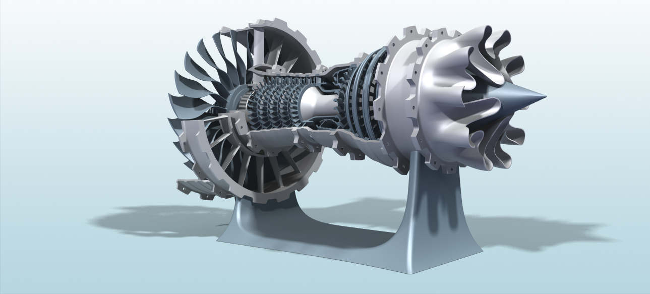 Printable 3D - Jet Engine