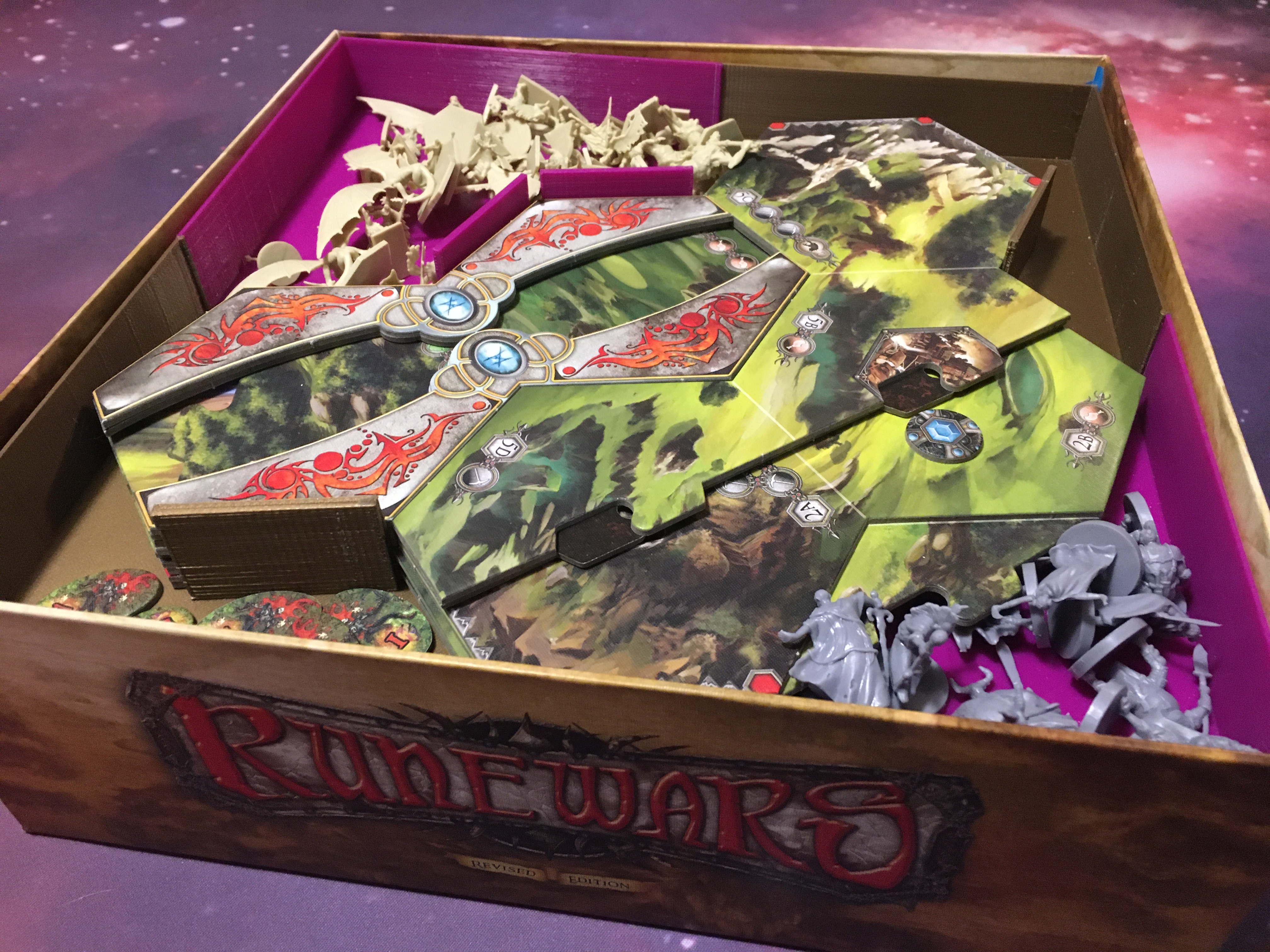 RuneWars Revised Edition (Sleeved Cars and Smaller Prints)