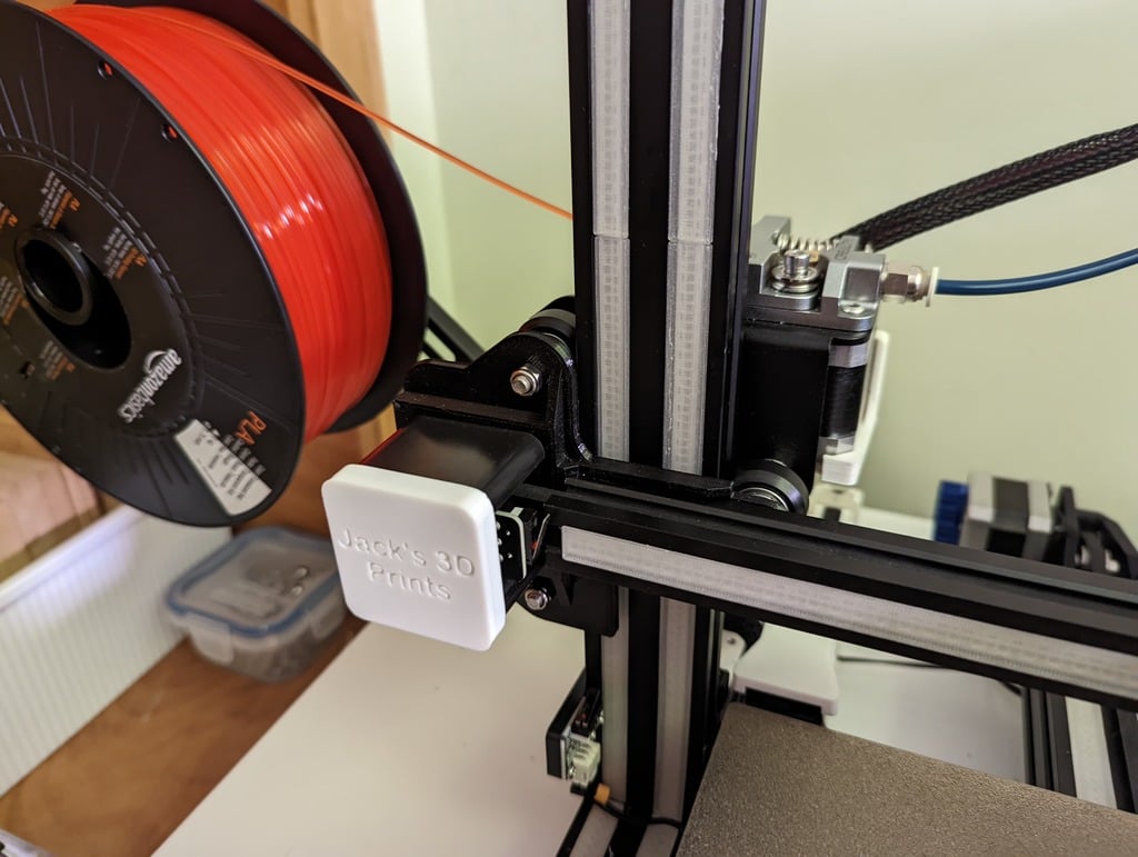 (For New Printer Revisions) Ender 3 Pro X-axis stepper motor damper mount