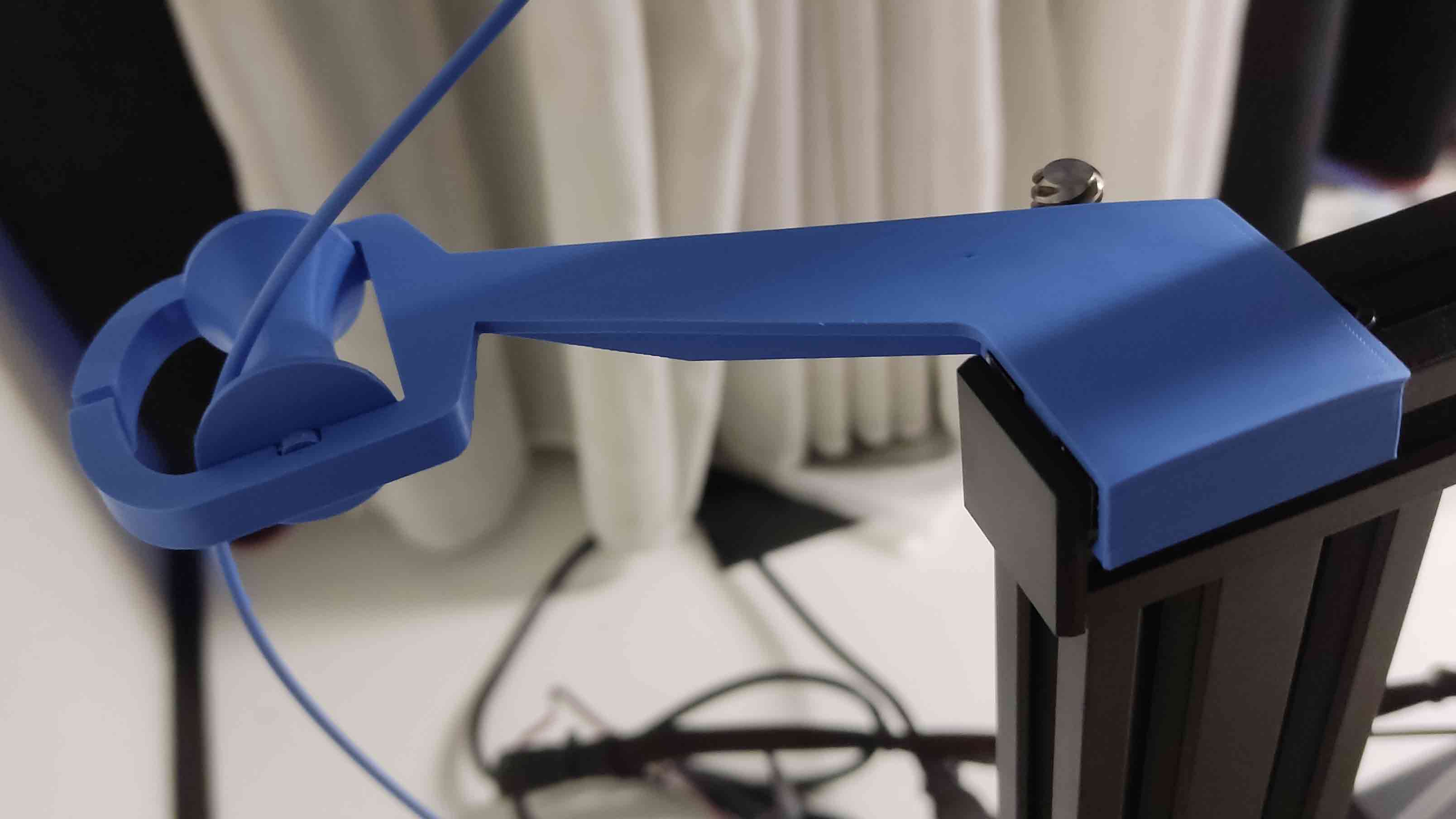 filament guide Ender 3 with roller and z-screw stabilizer