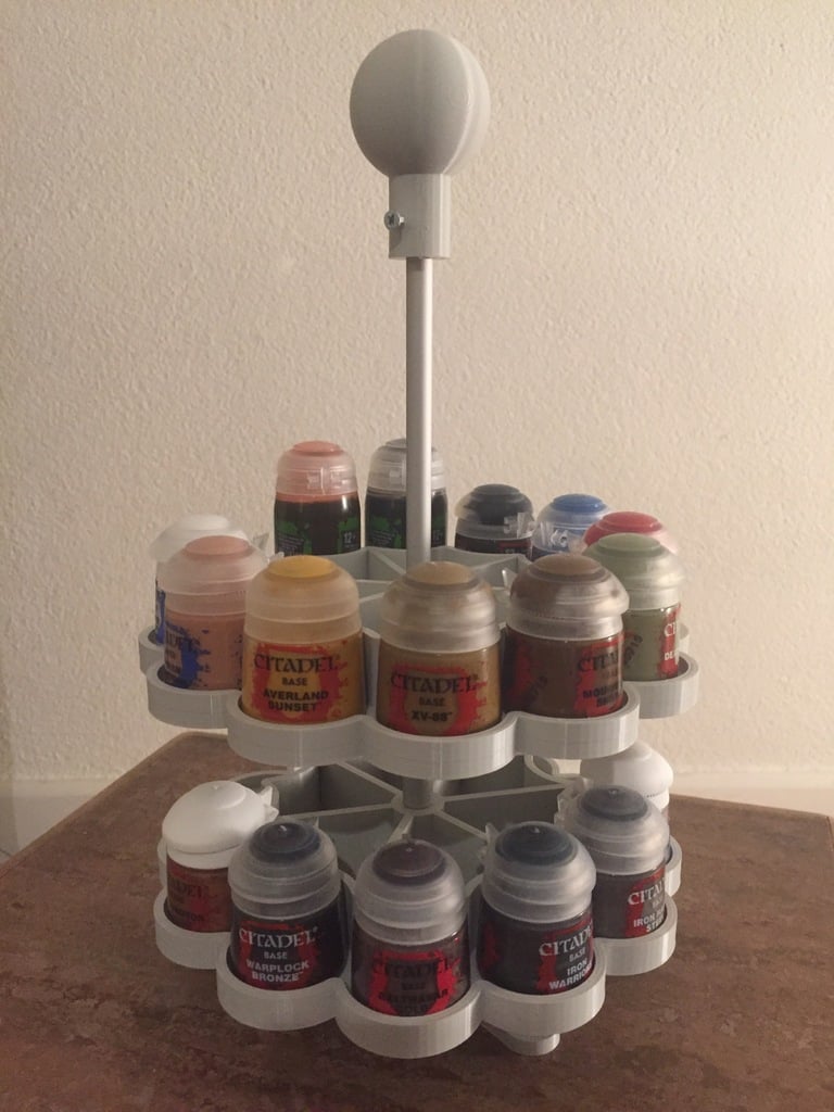 Turning Paint Rack for Citadel Colors