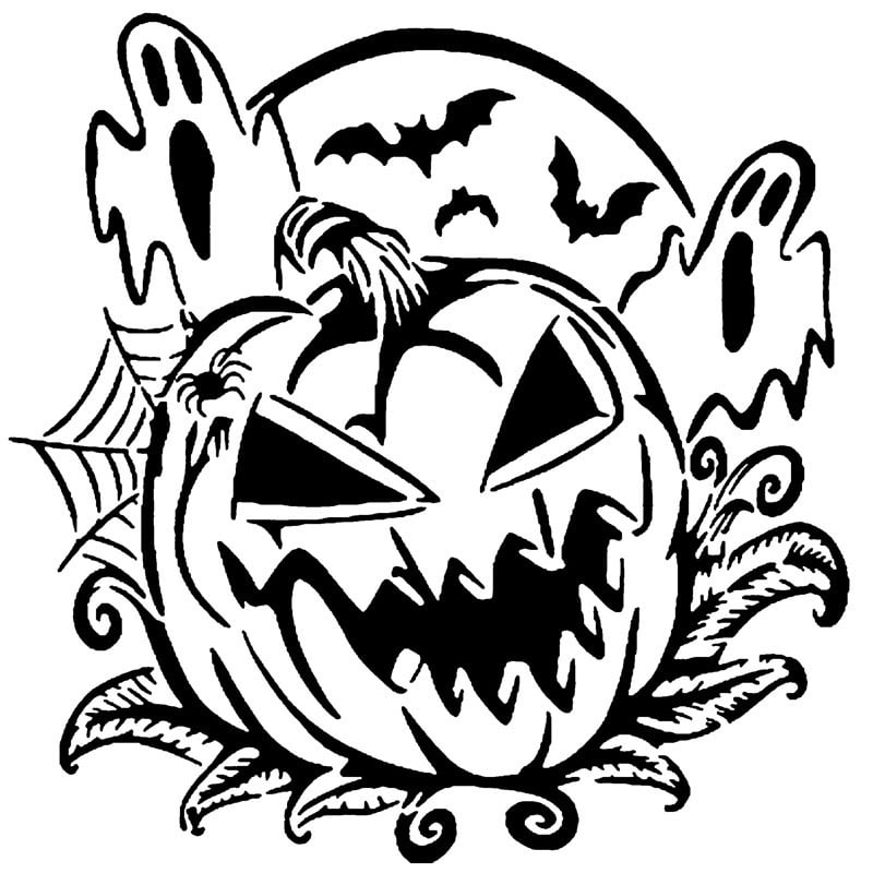 Halloween stencil 2