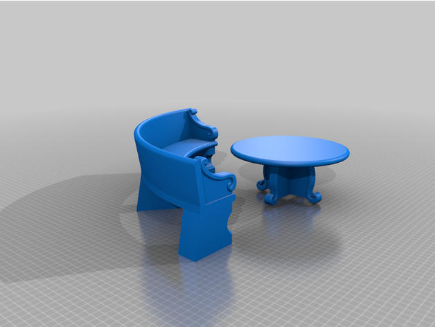 FICHIER pour imprimante 3D : jardin Featured_preview_Banco_y_mesa_de_cemento_STL