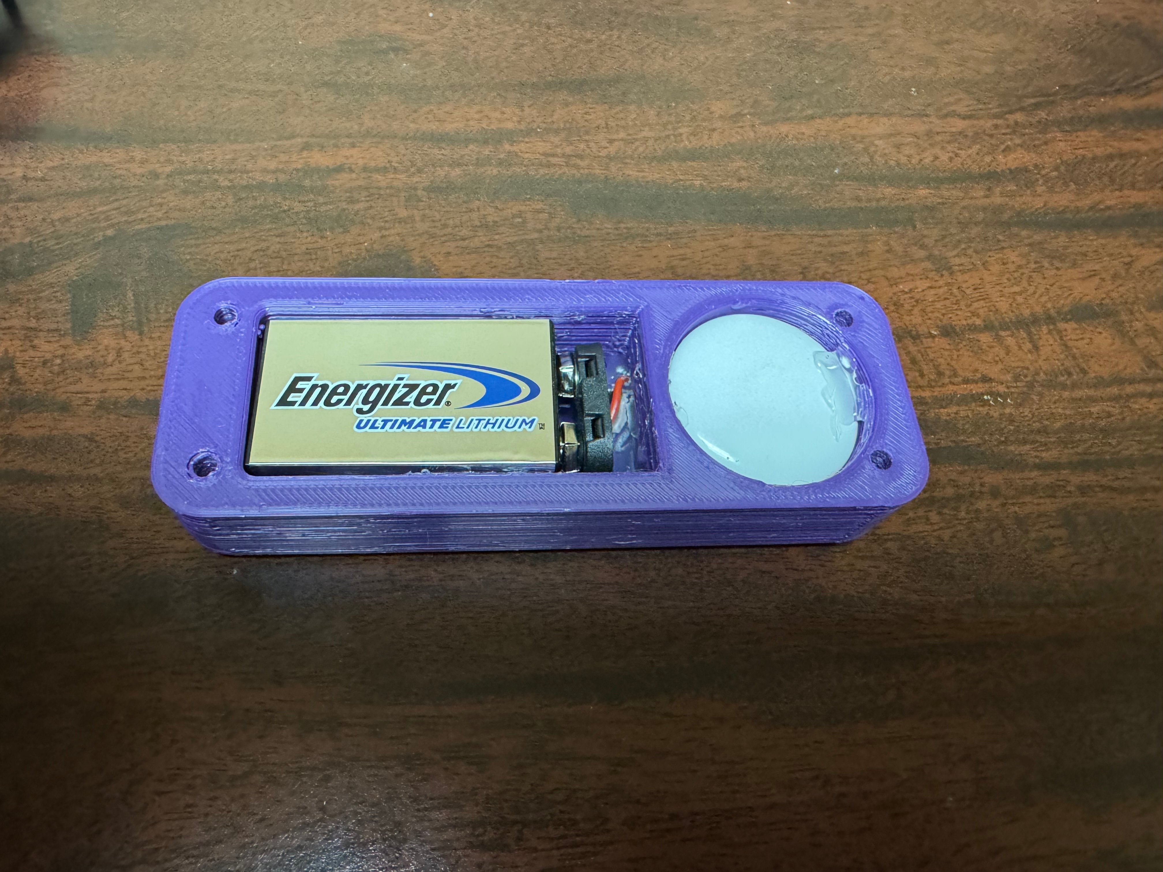 Long Life AirTag Case (CR2032 replaced with a 9v battery)