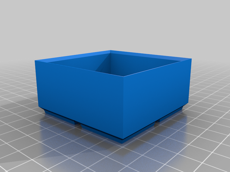 Small stackable boxes.