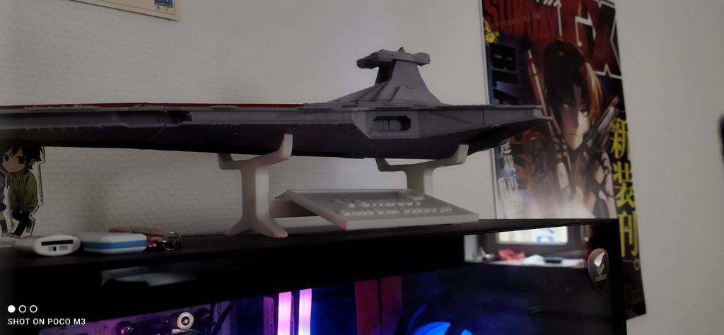 Venator class star destroyer stand 