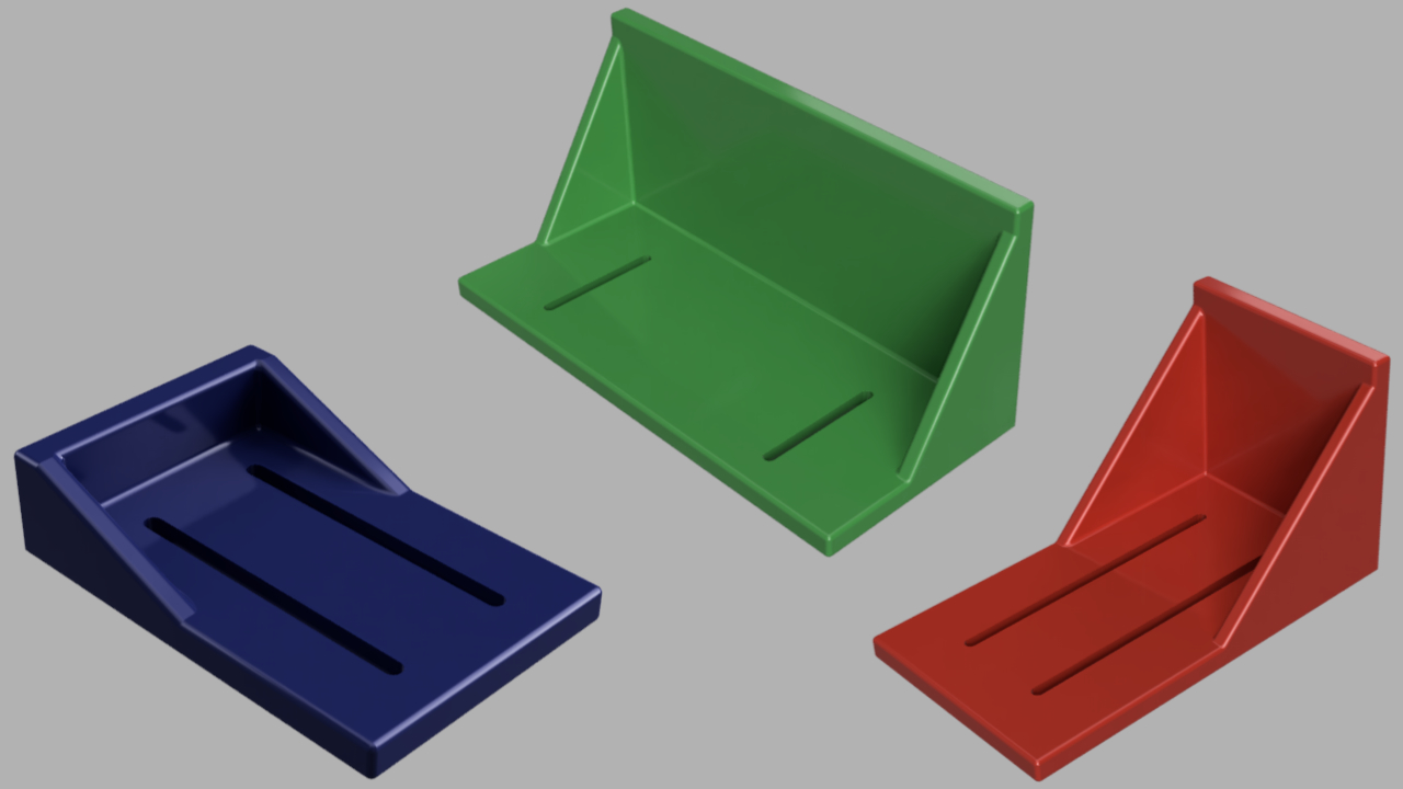 Fully Parametric 90 Degree Adjustable/Sliding Bracket/Fence - PROTOTYPE