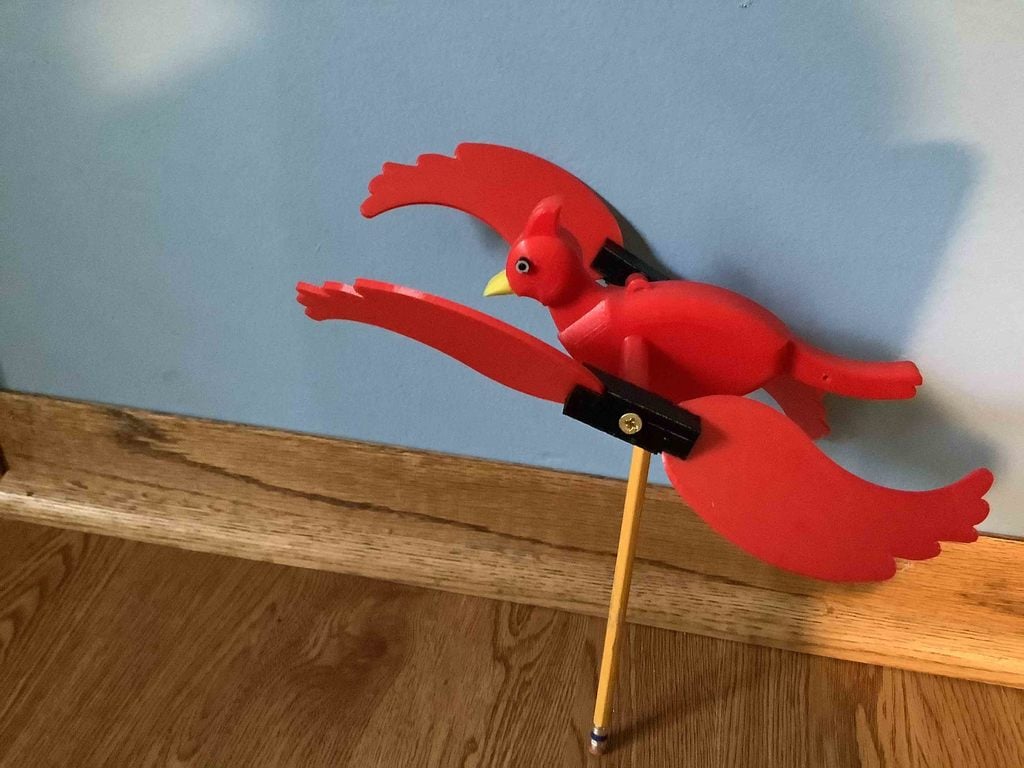Cardinal whirligig