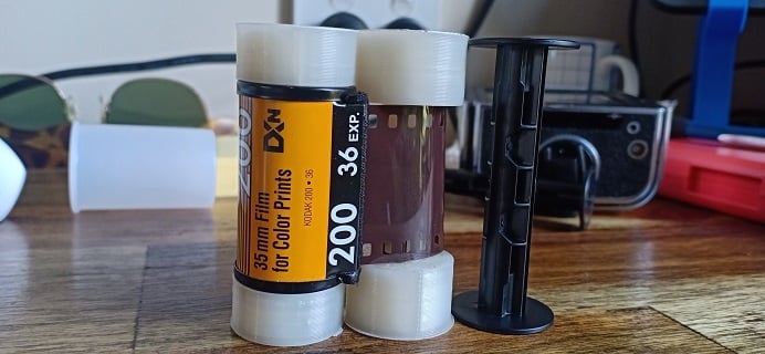 35mm to 120 film adapter