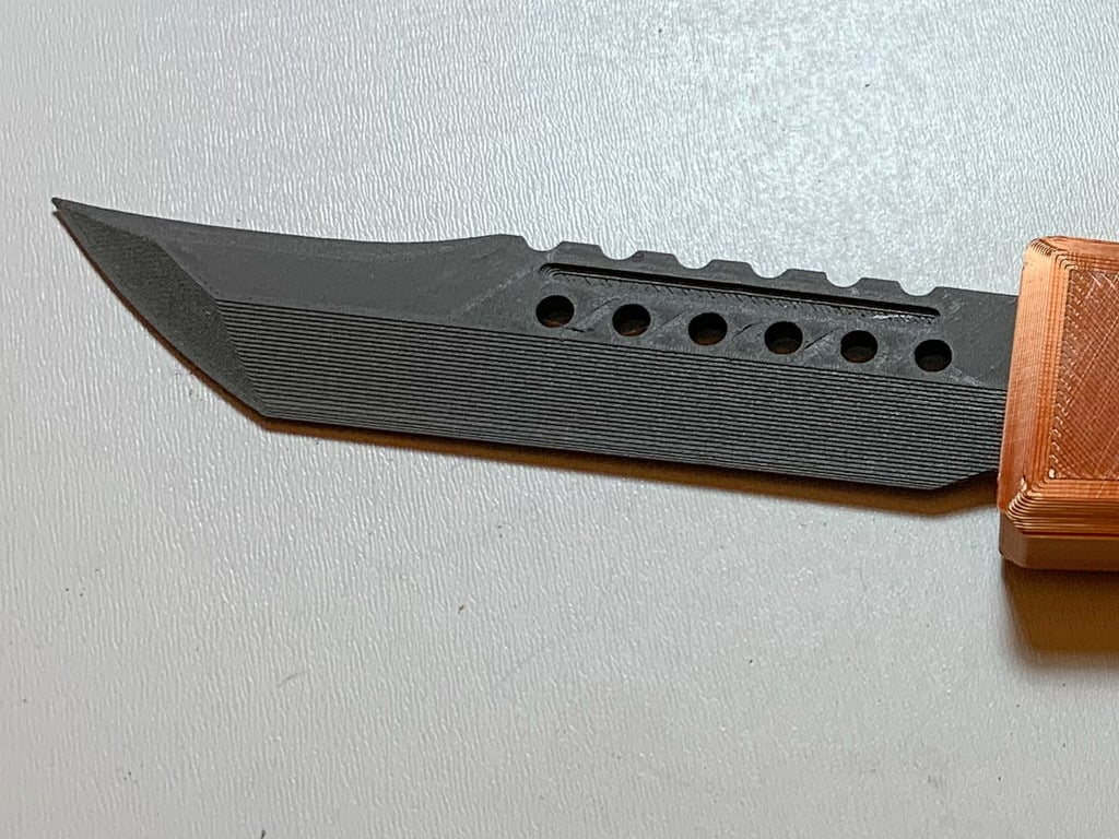 Hellhound blade for OTF switchblade