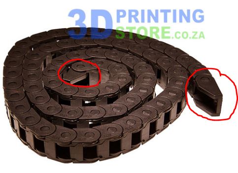 7x7mm Drag Chain Spare Ends