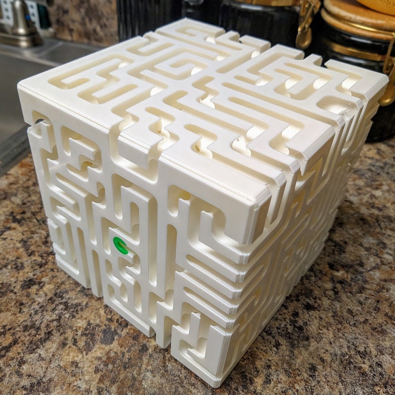 Double Layer Maze Cube
