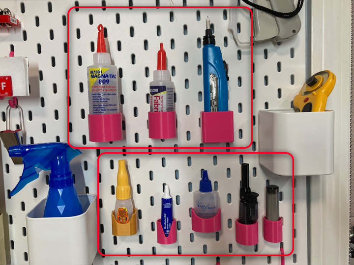 SKADIS Peg board accessories for sewing