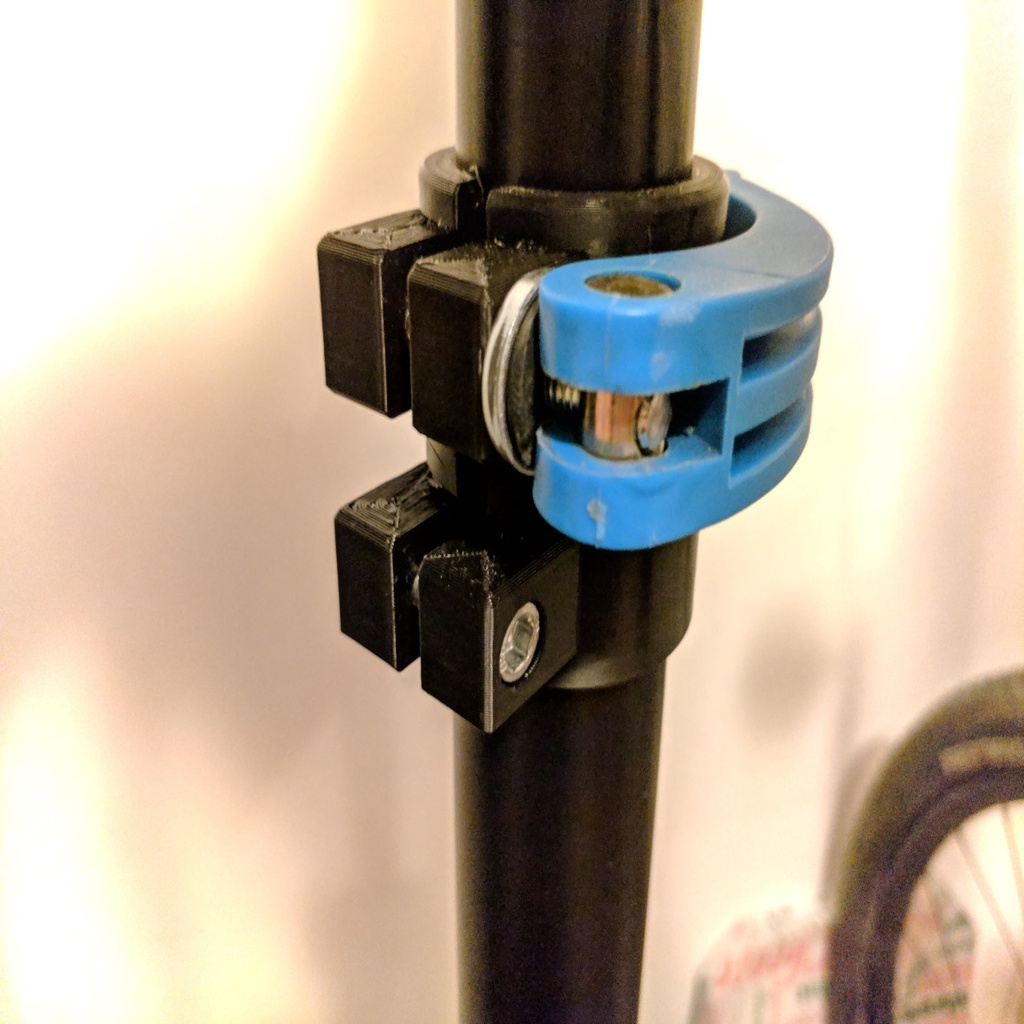Bike stand replacement main tube joint