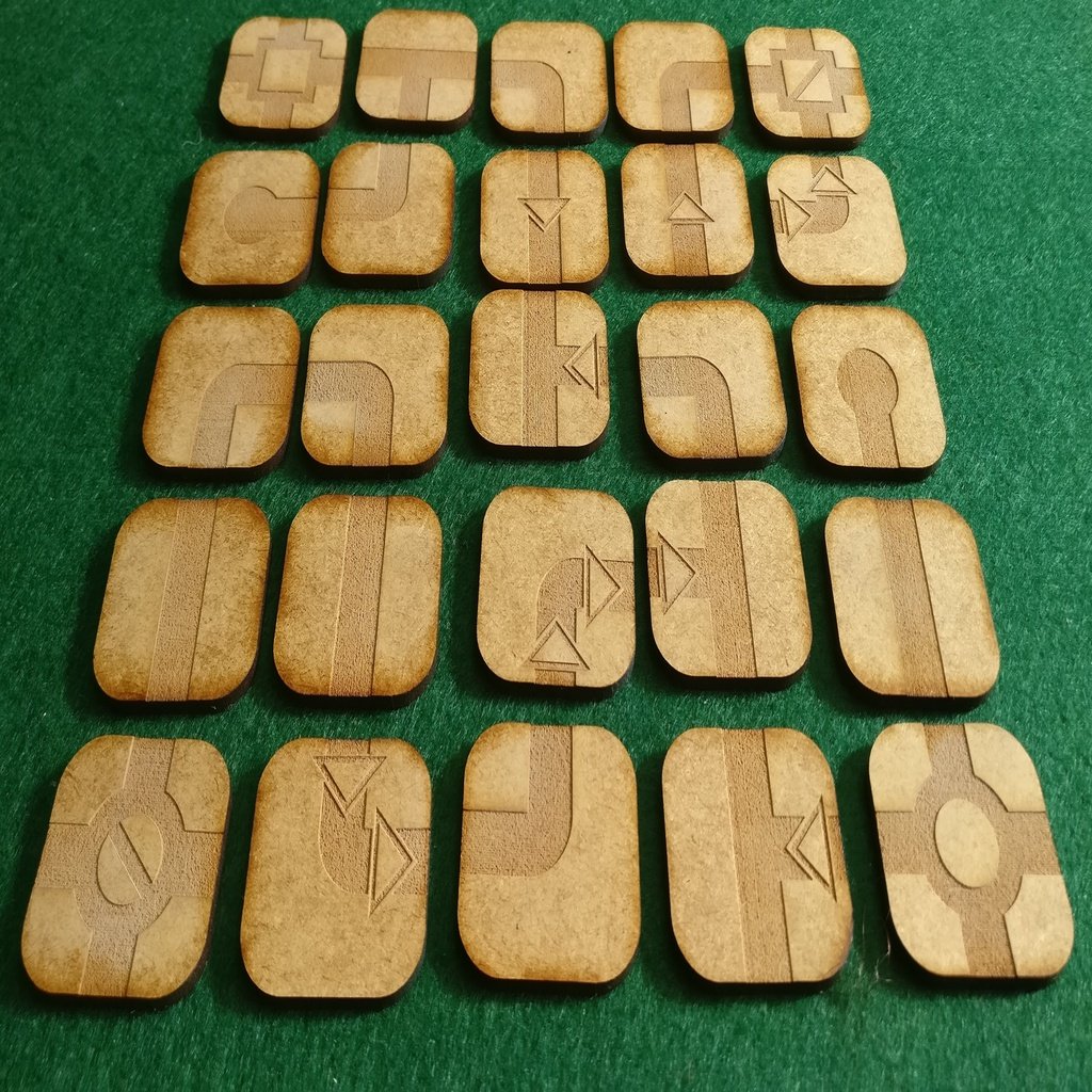 The Way Board Game, Laser Cut