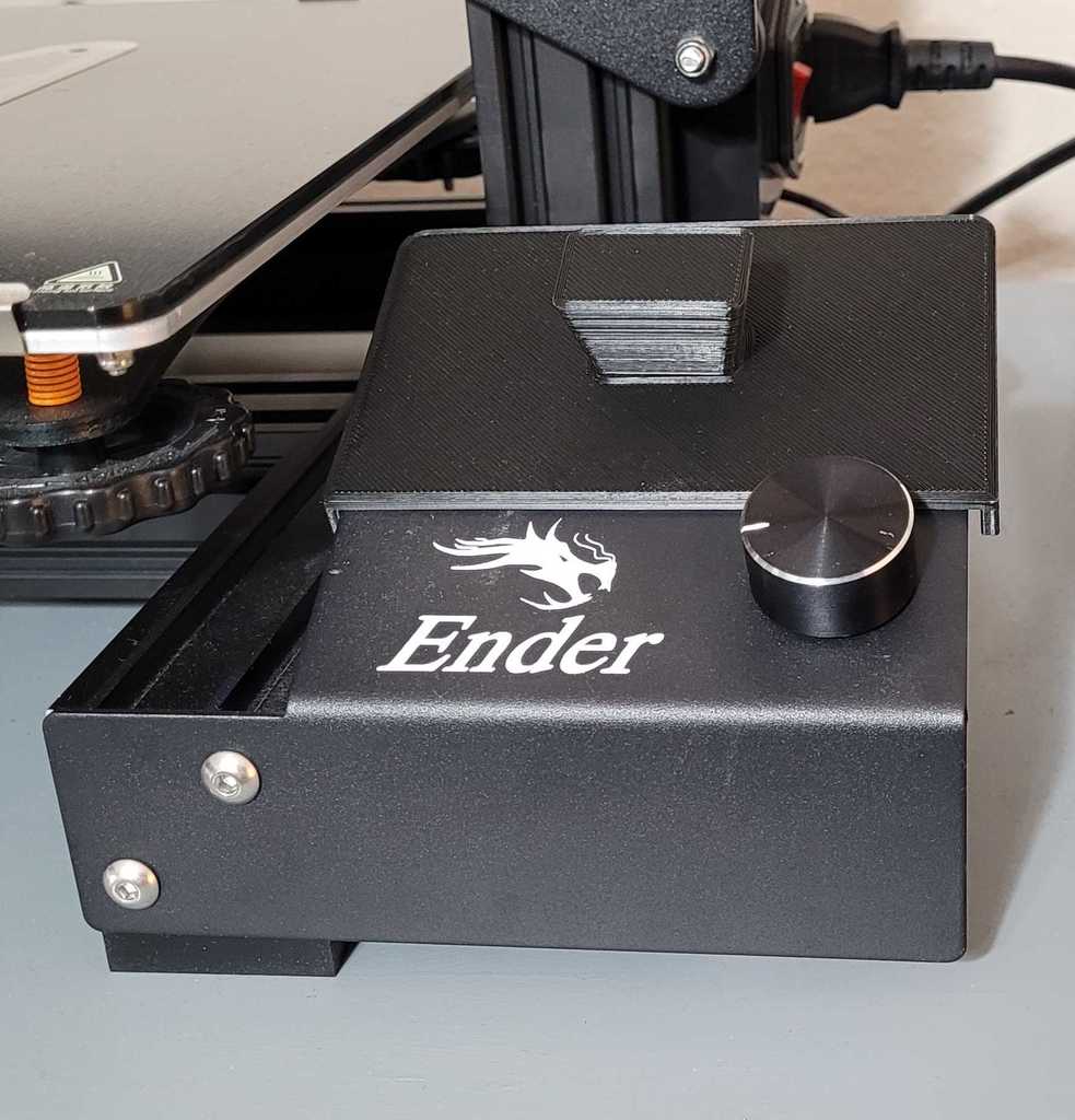 Screen cover for Ender 3 style screens