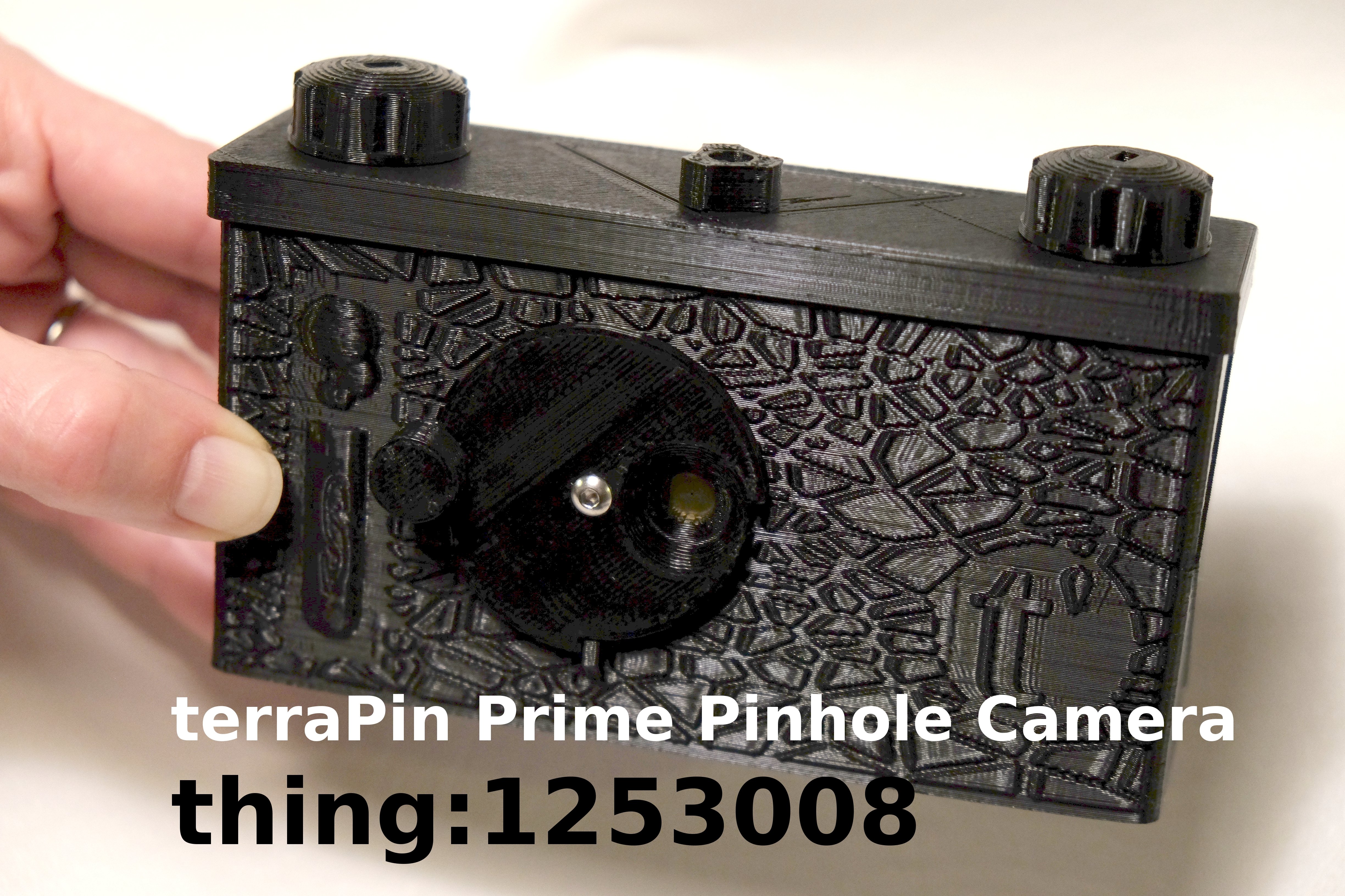 terraPin Prime 6X6 Pinhole Camera -120 Film
