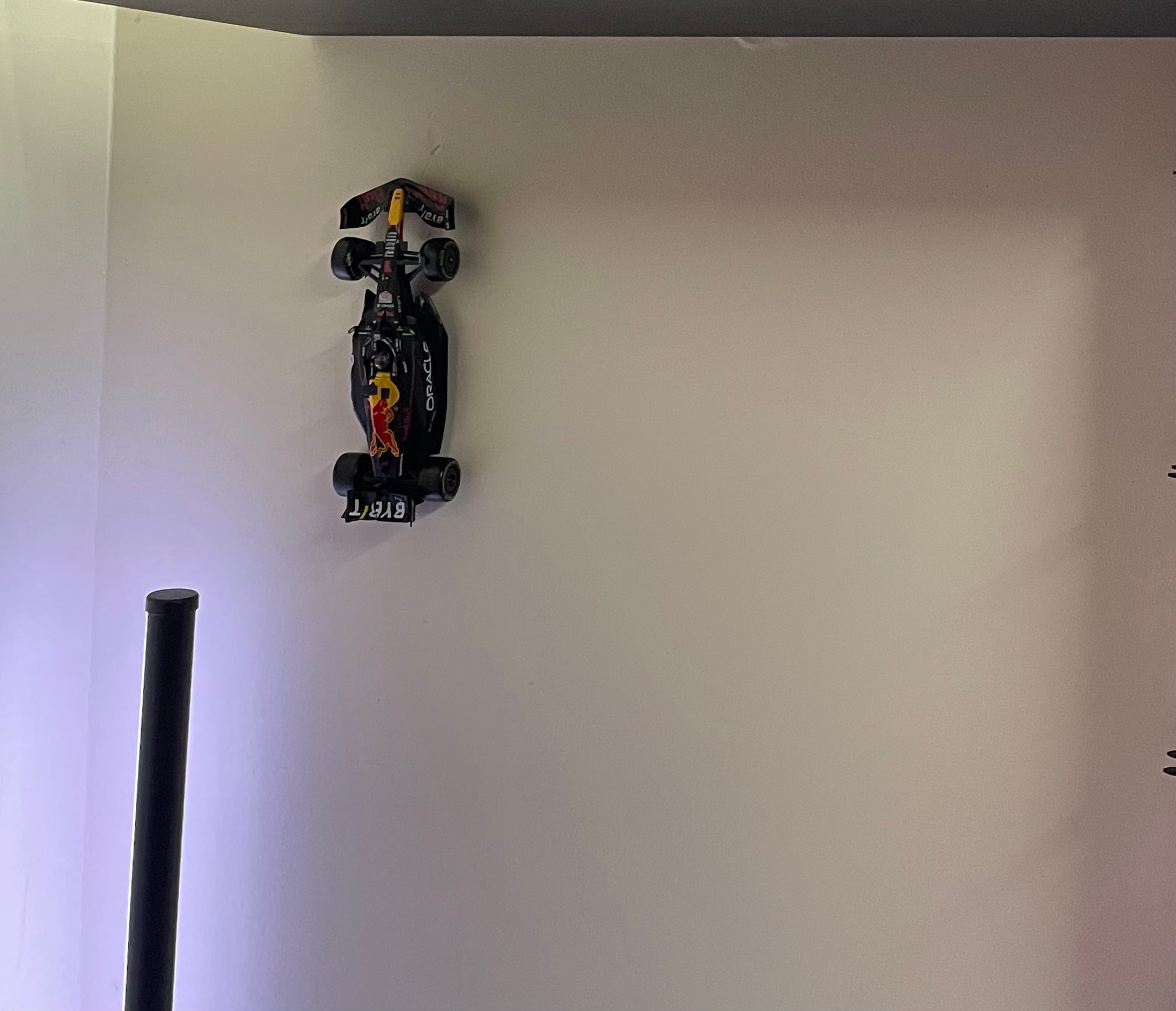 Wall Mount for Burago 1/24 Scale F1 Models