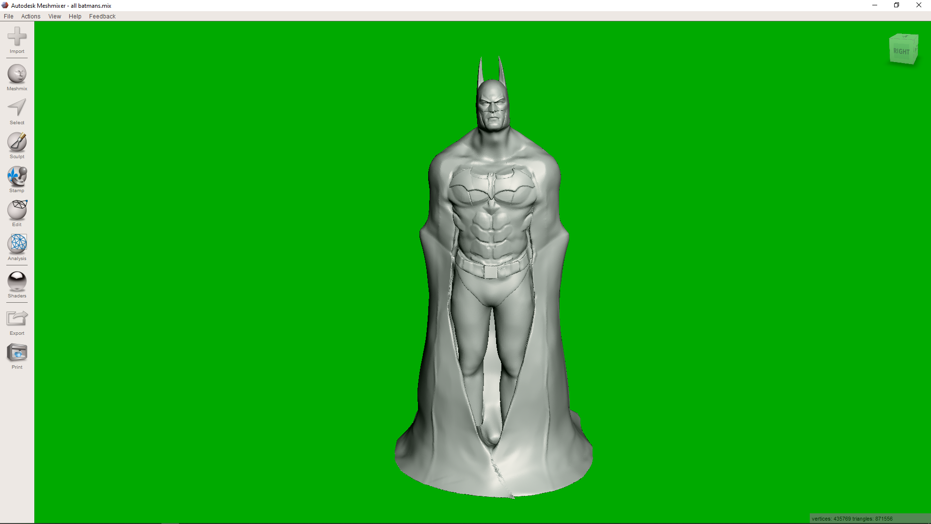 Batman Memorial Remixed and Fixed