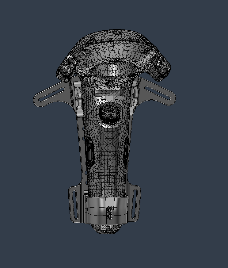 HTC Vive Controller Chest Mount