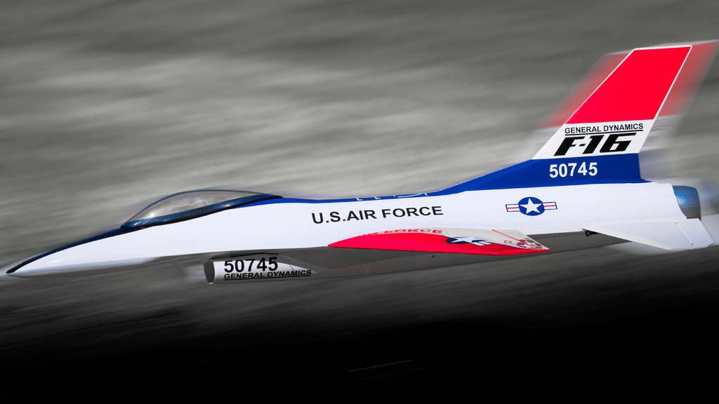 RC F16 Fighter Jet Full Build, F-16 Falcon