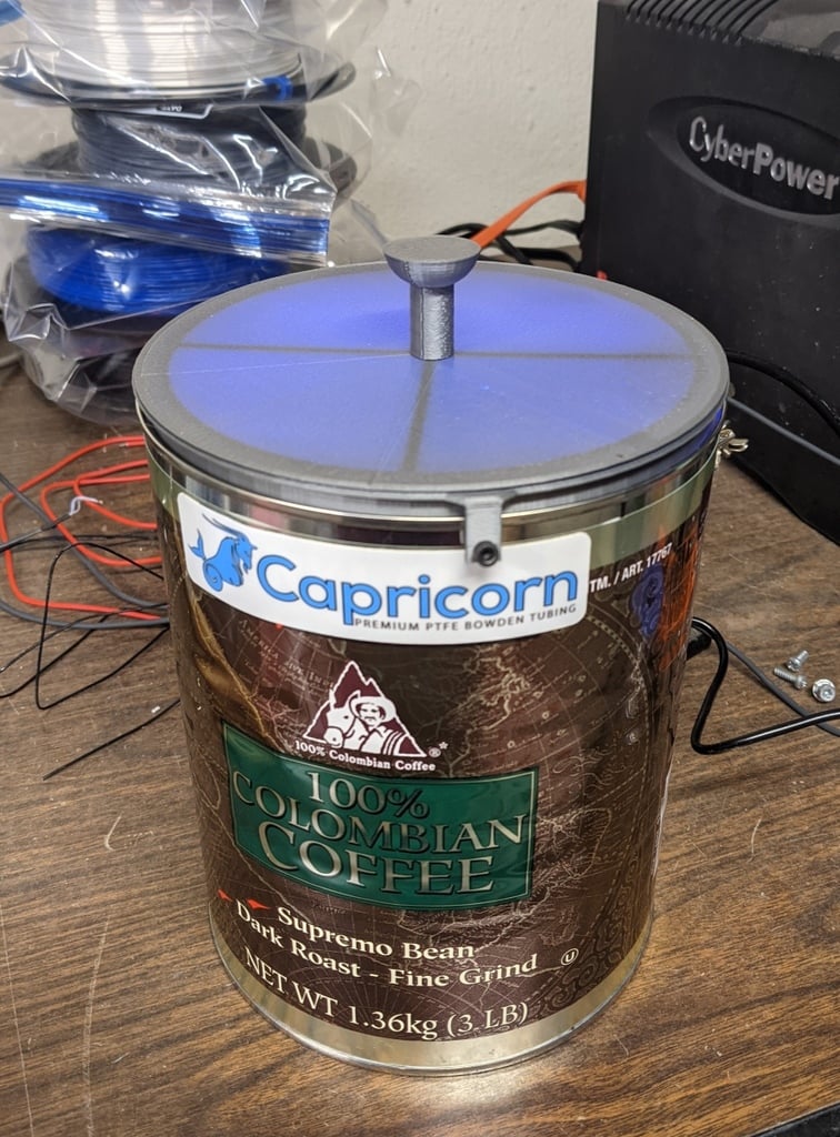 CureCan - The UV Resin Curing Station In a Coffee Can