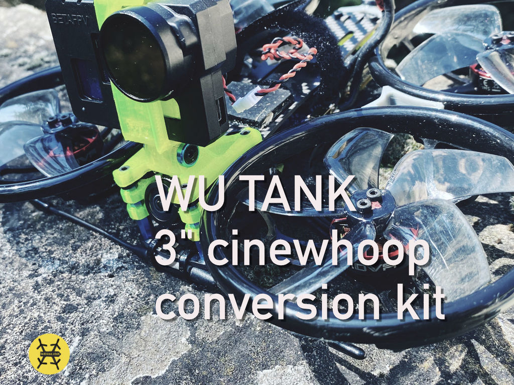 CineWU : Wu Tank 3" Cinewhoop conversion kit