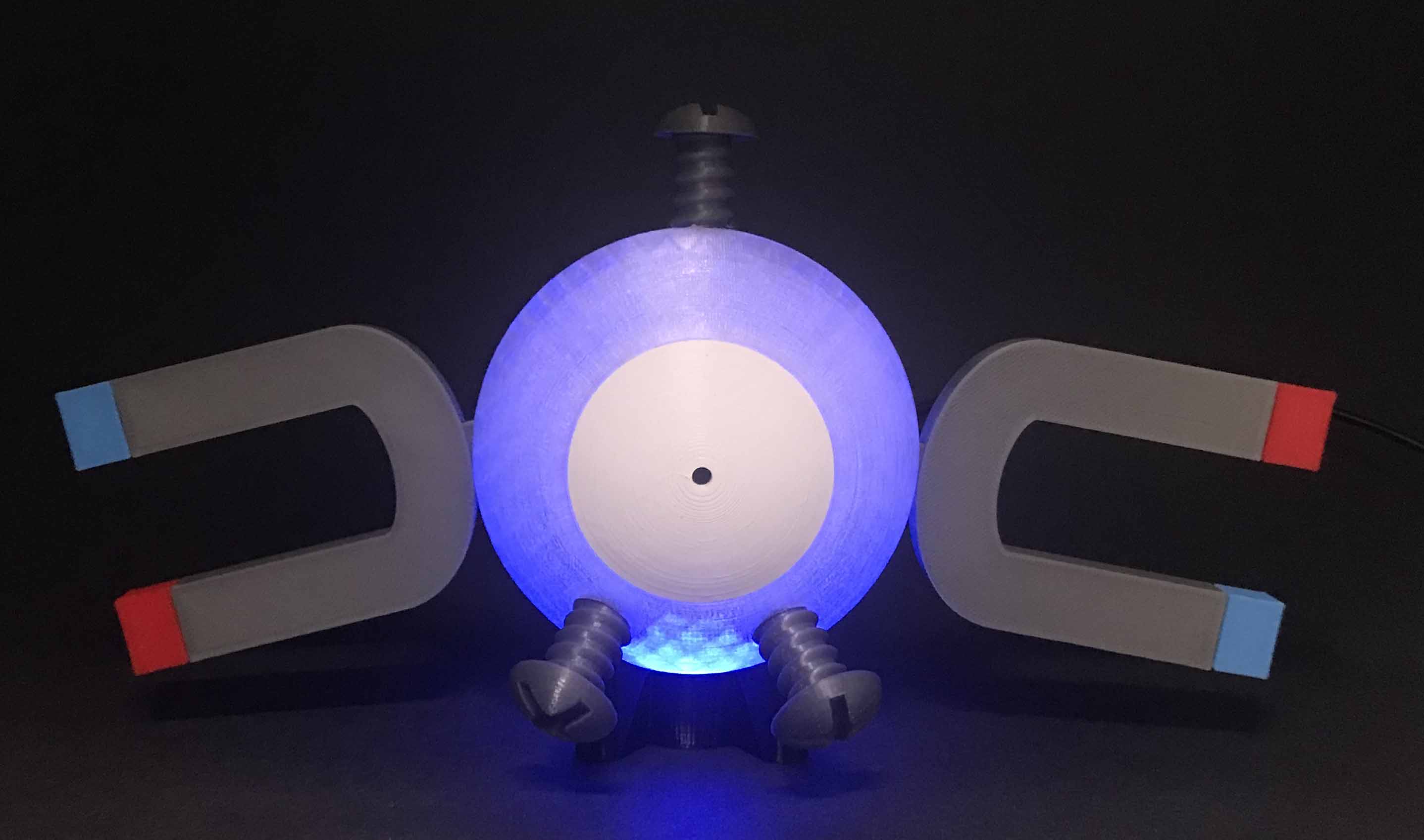night light base for Magnemite by Millhouse_5