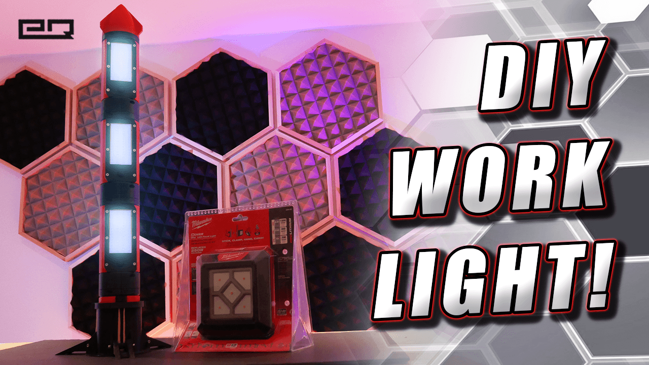 Modular LED Work Light System For Milwaukee M12 Battery