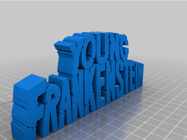 Young Frankenstein Title Font