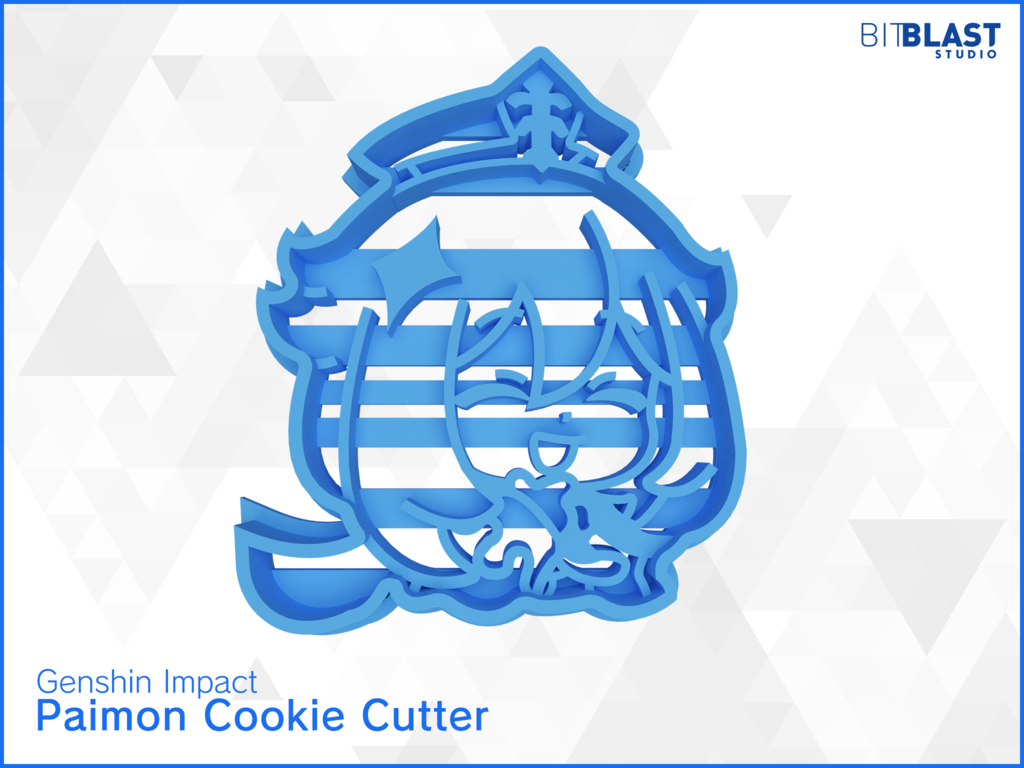 Genshin Impact Paimon Cookie Cutter
