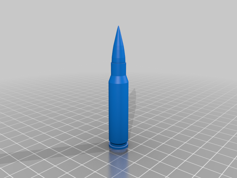 7.62x51 Nato Ball (.308 Winchester) Bullet Replica