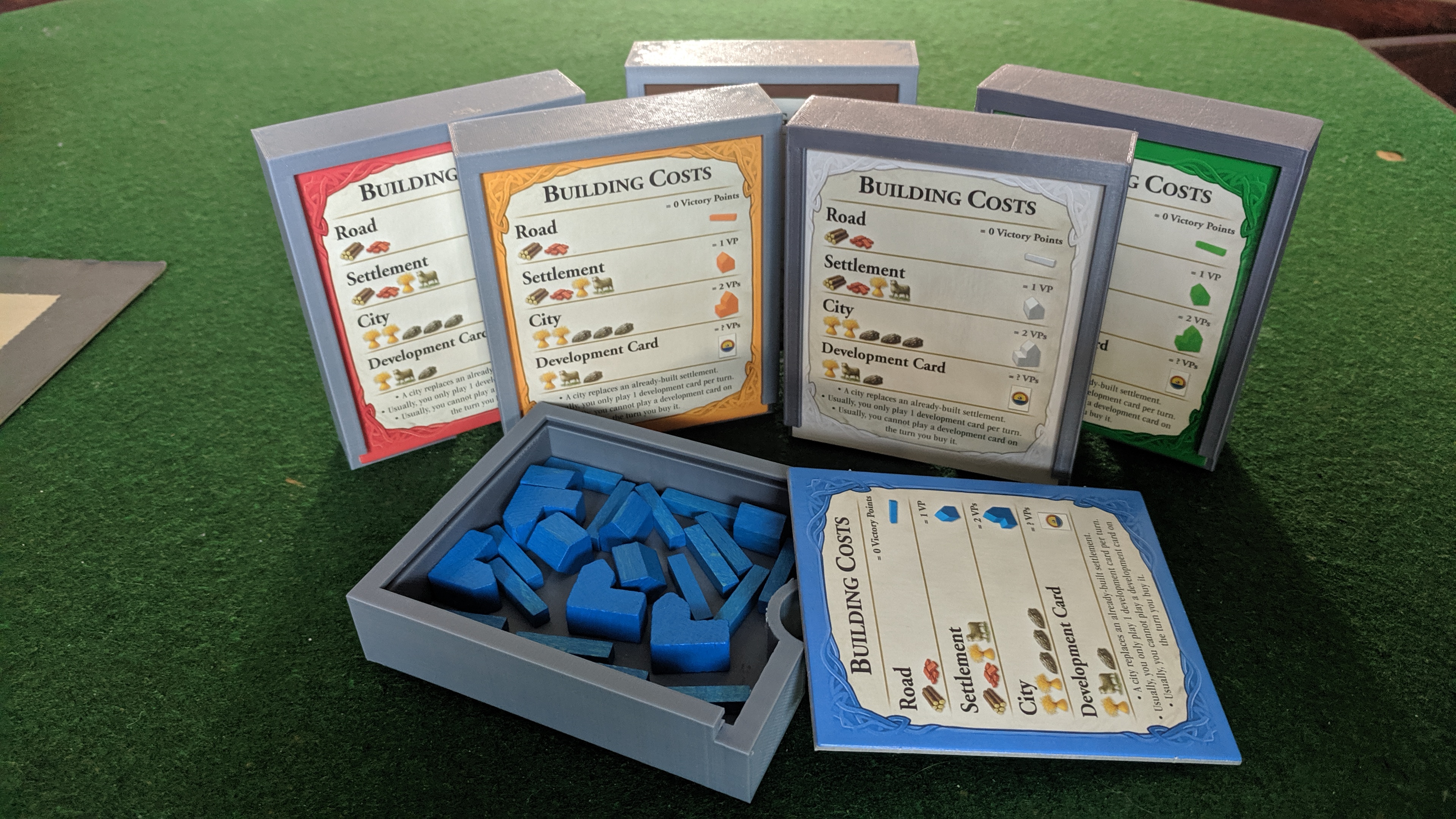 Catan player box