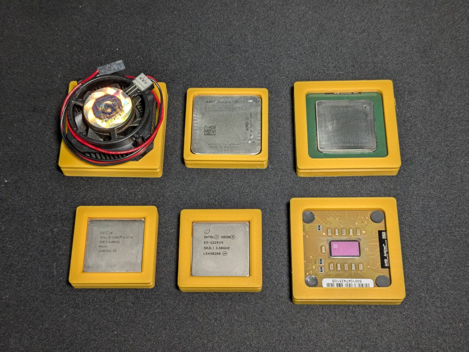 CPU cases for Celeron, Pentium, Athlon