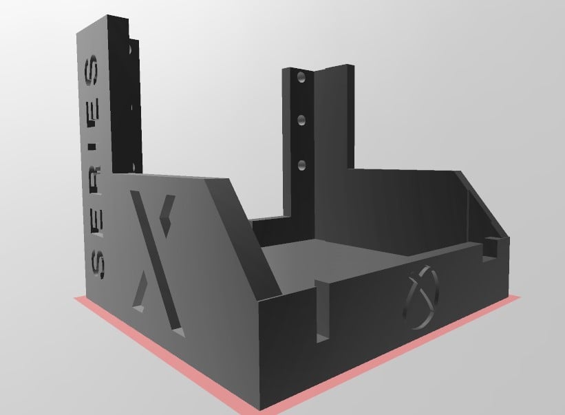 XBox Series X Wall Mount Remixed