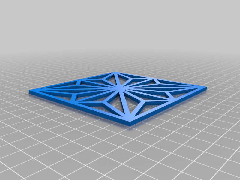Japanese Pattern Coaster