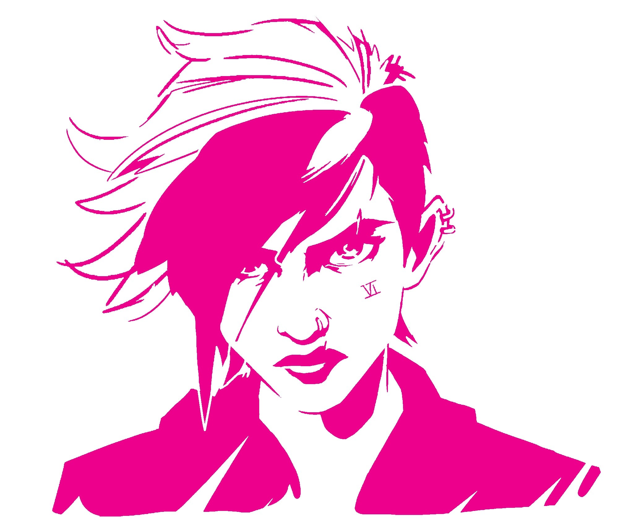 LOL Vi stencil