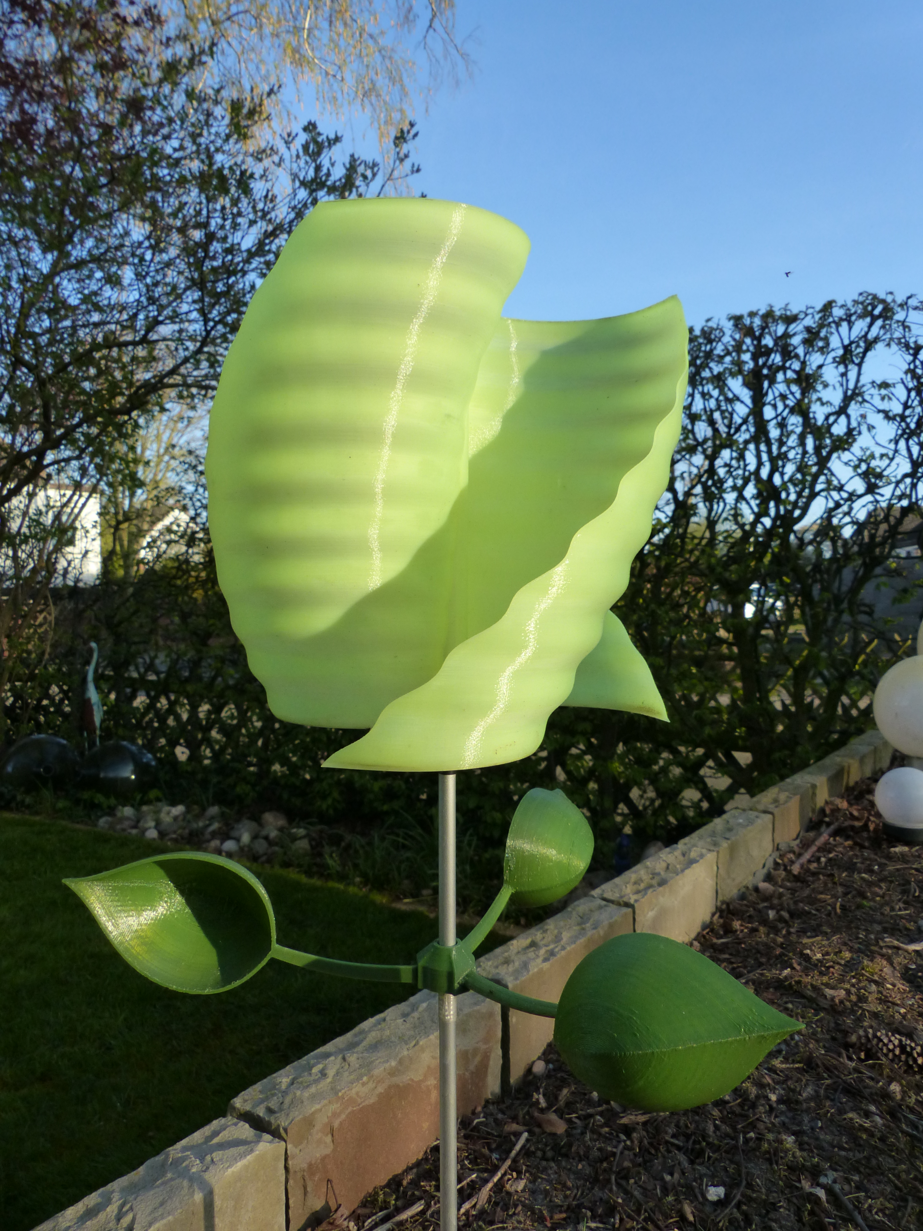 Rotating Leaves for Pinwheels