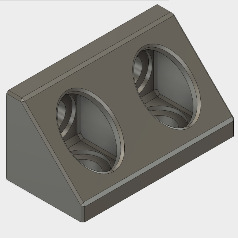 Internal Corner Brace - Double Slot Variant