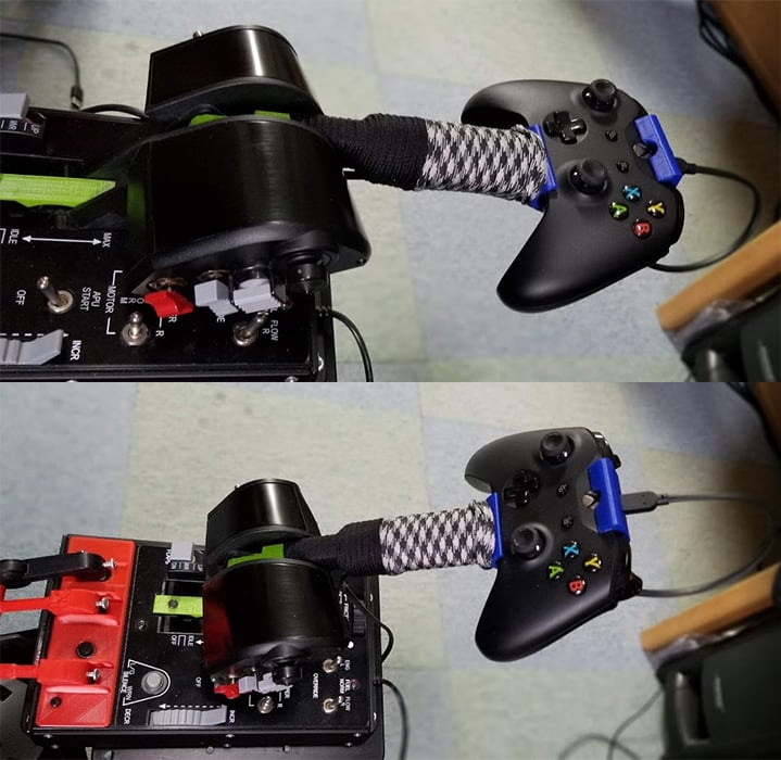 Thrustmaster Warthog (TMWH) Collective Xbox One Clip-on 
