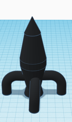 Rocket 3D printer test
