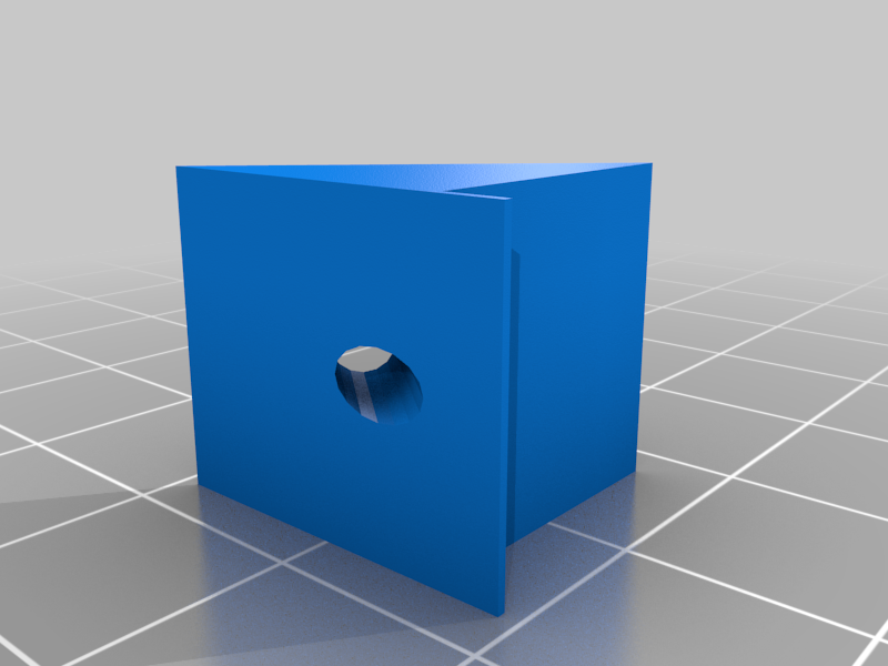 Wedge for furniture (taquet pour meuble)