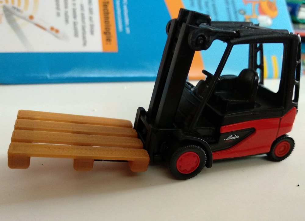 Palette für Matchbox Stapler