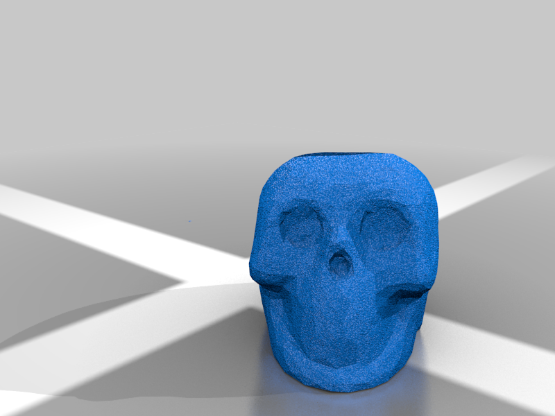 Skull 3D pencil Holder