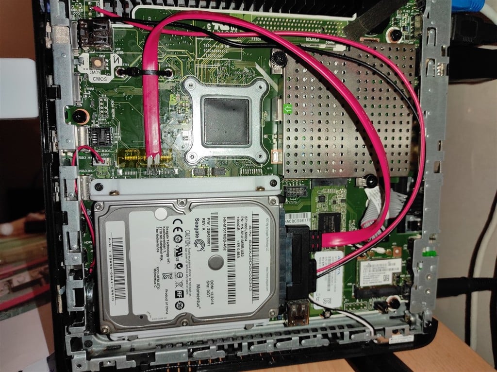 HP T620 additional hard drive bracket