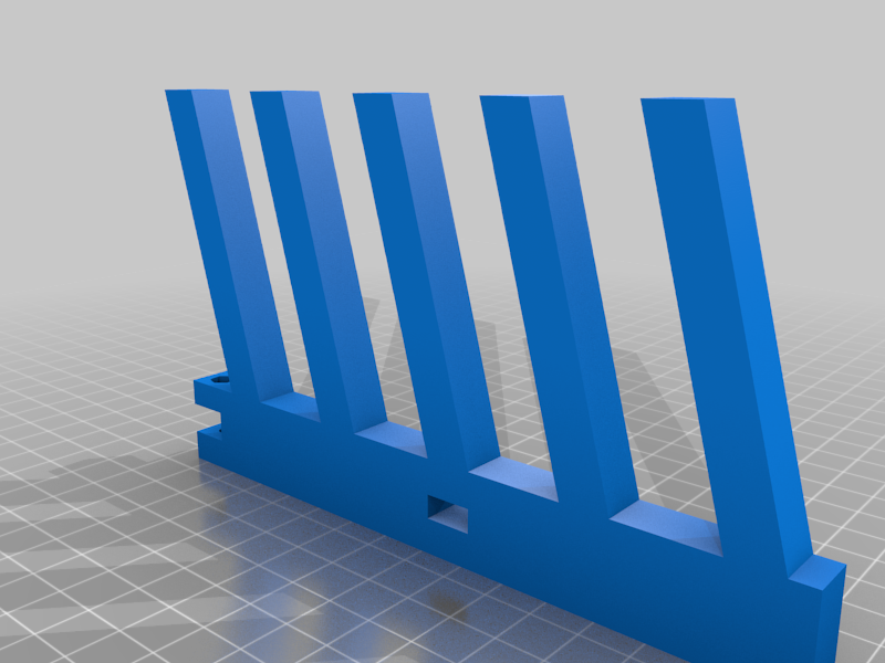 Cupboard plate rack