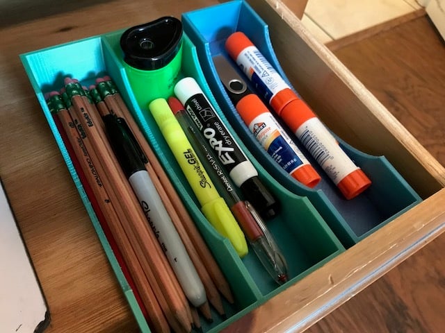8" standard pencil holder for desk organization 