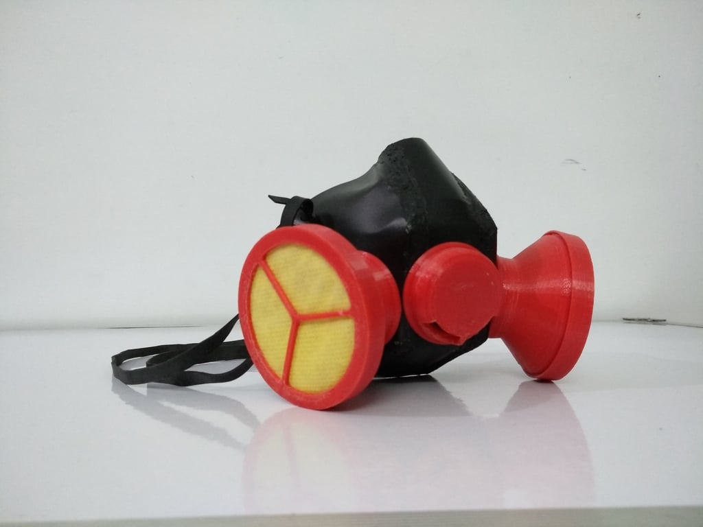 DIY 3D printed respirator