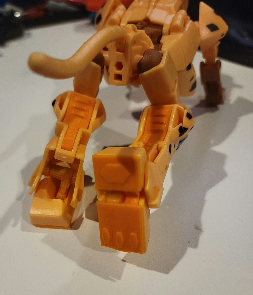 Transformers Cyberverse Cheetor Leg and Foot Fills