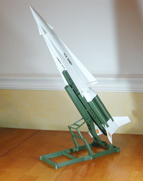 Launcher Display Stand for Nike Hercules Missile